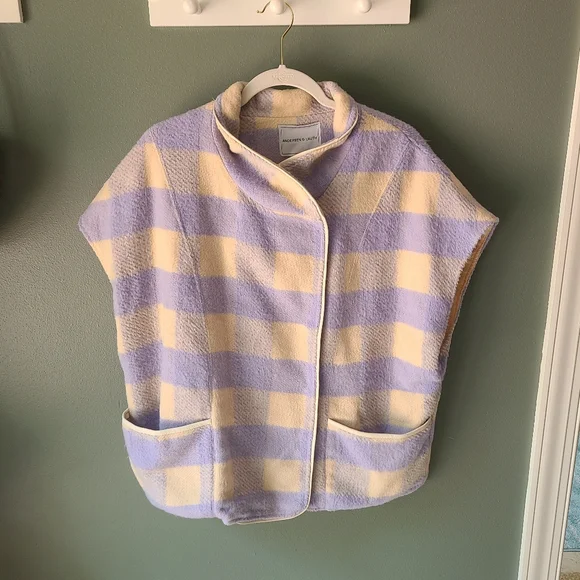 Anthropologie Andersen and Lauth Plaid Capelet - Picture 4 of 7